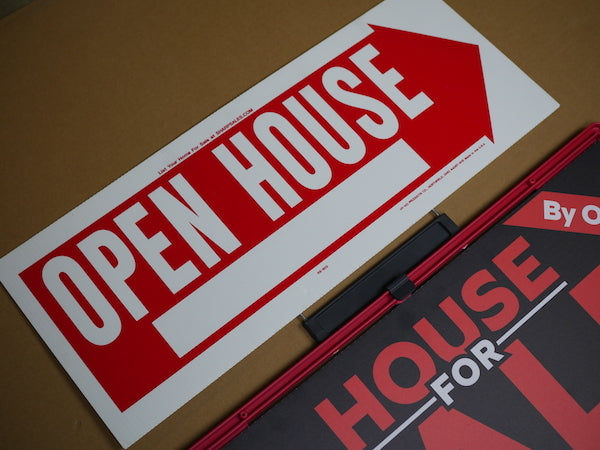 Step Frame – Durable Sign Frame for Real Estate Signs (Carton of 5)