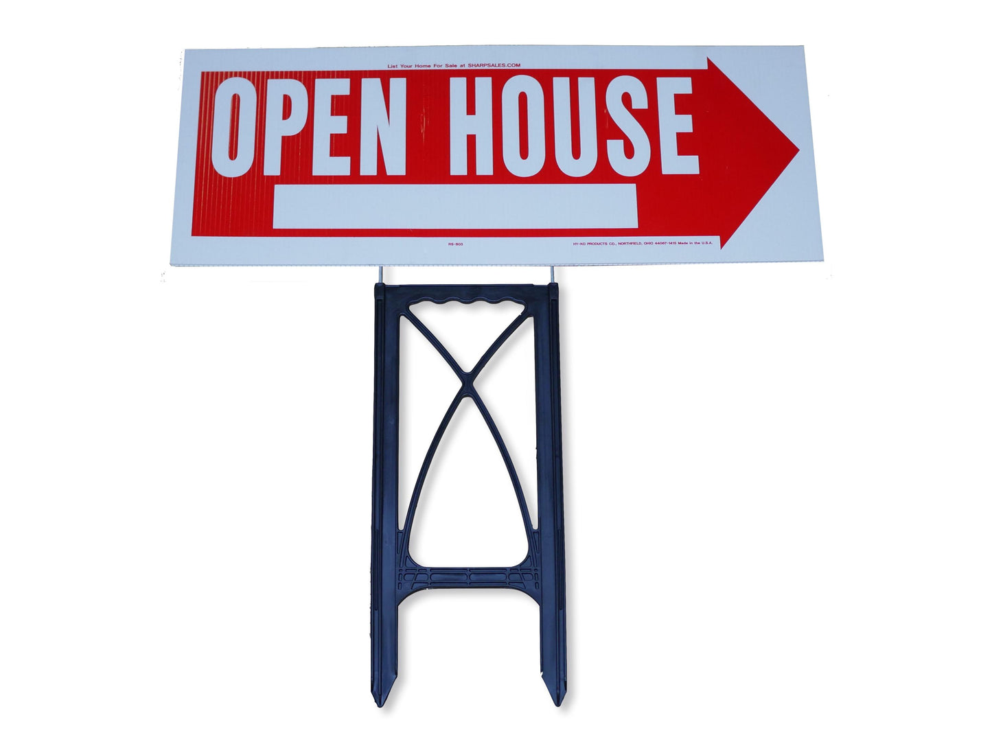 Extreme Stake – Heavy-Duty H-Wire Style + Step- Lawn & Turf Sign Stakes (Carton of 25)