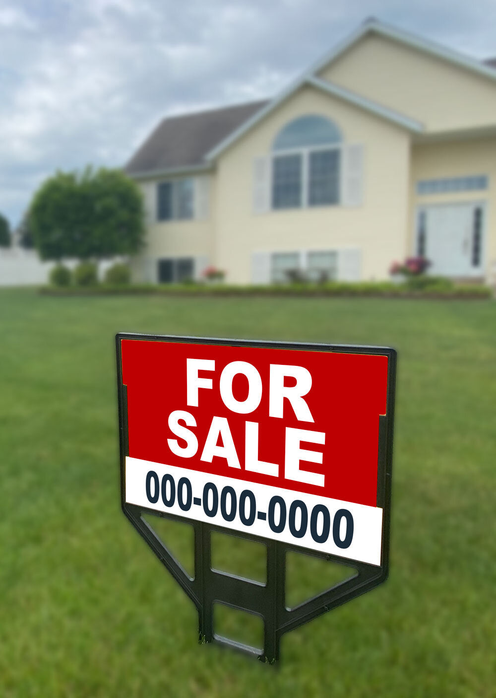 Step Frame – Durable Sign Frame for Real Estate Signs (Carton of 5)