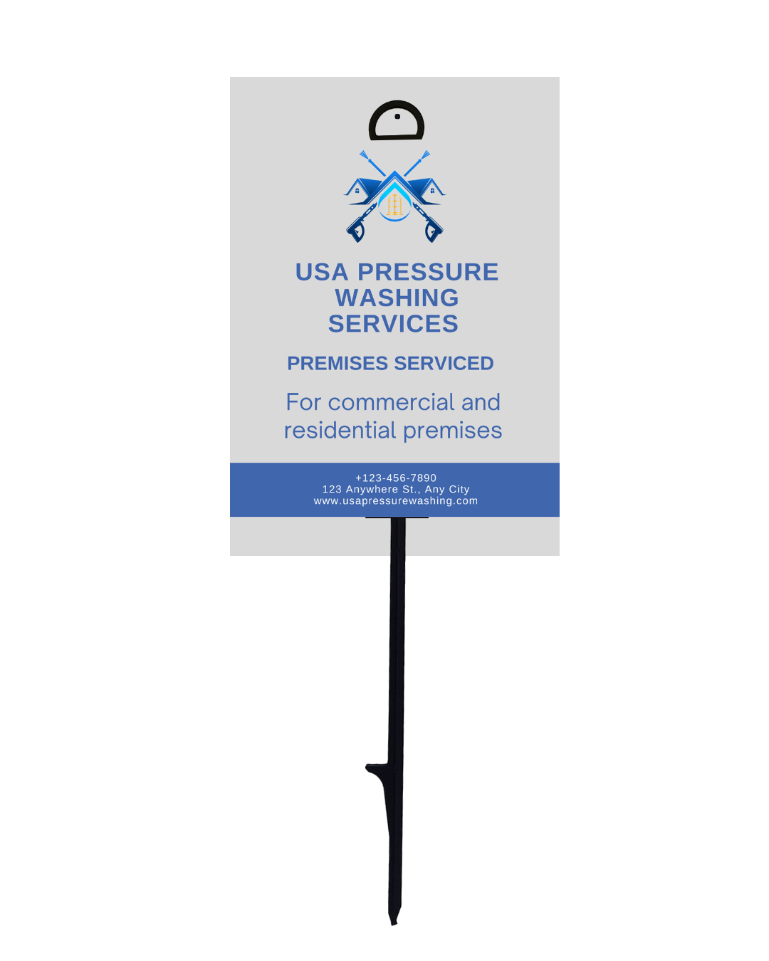 25" Jumbo Stake – Heavy-Duty Lawn, Turf & Posting Sign Stakes (Carton of 250)